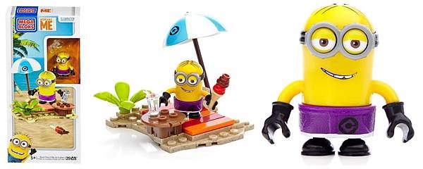 Mega Bloks Despicable Me Beach Party Set10.89