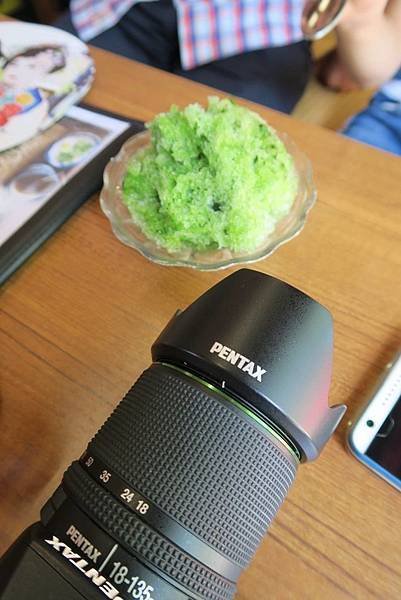 Pentax與抹茶冰