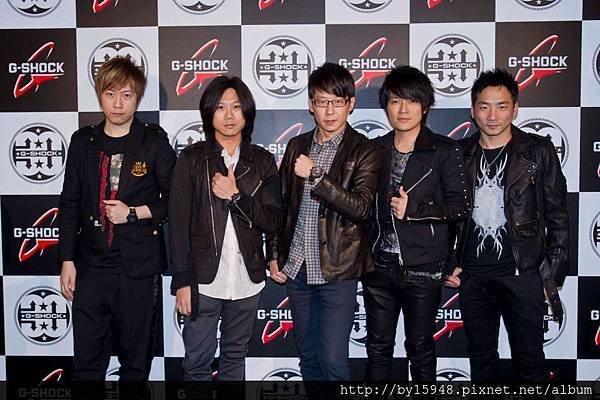 2013-01-06 Casio G-Shock Taiwan MAY DAY 五月天