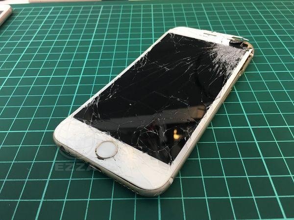 iphone6 面板破裂,背蓋變形