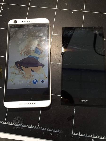 HTC626 上半部觸控失效