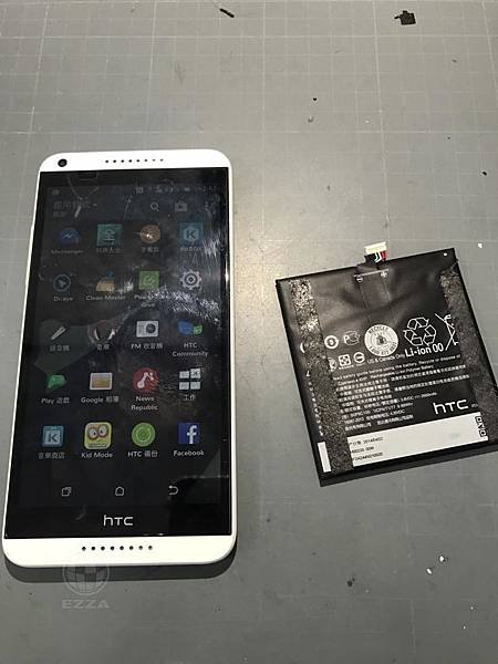 HTC816瞬間關機