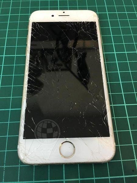 iphone6s 面板破裂2