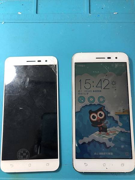 ZenFone 3 5吋面板破裂