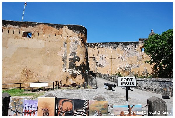 葡萄牙人建的軍事用地Fort Jesus