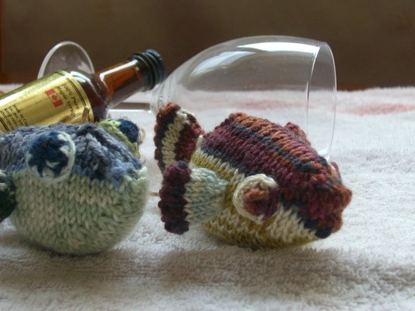 knitted fish 