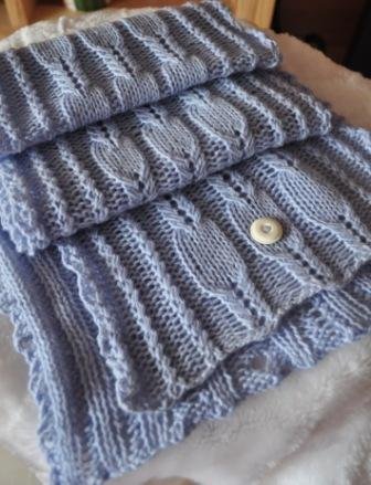 ice blue merino wool 