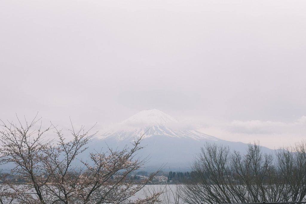 2023東京河口湖| 秀峰閤 湖月，河口湖沿岸最完美的逆富士