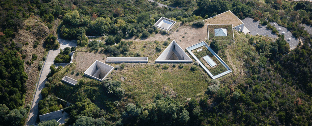 直島｜地中美術館。