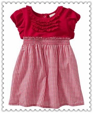 Ruffled Puff-Sleeve Dresses for Baby