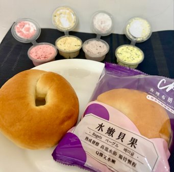 查理布朗水嫩貝果 新上市貝果推薦 我的快速早餐推薦 貝果早餐