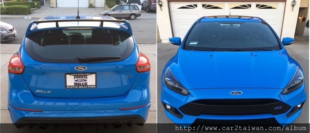 福特Ford Focus RS 外匯車從美國買車運回台灣價格估算，自辦福特Focus RS外匯車價格性能馬力介紹, 如何從美國買車運回台灣呢？運車回台灣關稅等費用要多少錢呢？美國加州洛杉磯運車回台灣費用及關稅估算