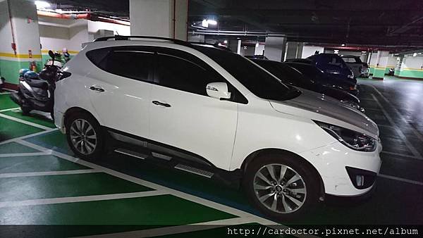 現代HYUNDAI汽車IX35頂規版本新北市古車估價實例，現代HYUNDAI汽車中古車行情及車輛介紹。