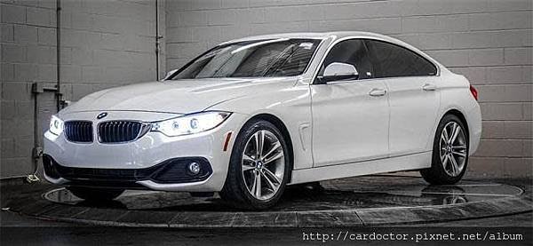 BMW 428iGran Coupe 美規外匯車推薦。 買賣外匯車推薦建議LA桃園車庫，買賣中古車估價推薦建議請找LA桃園車庫。