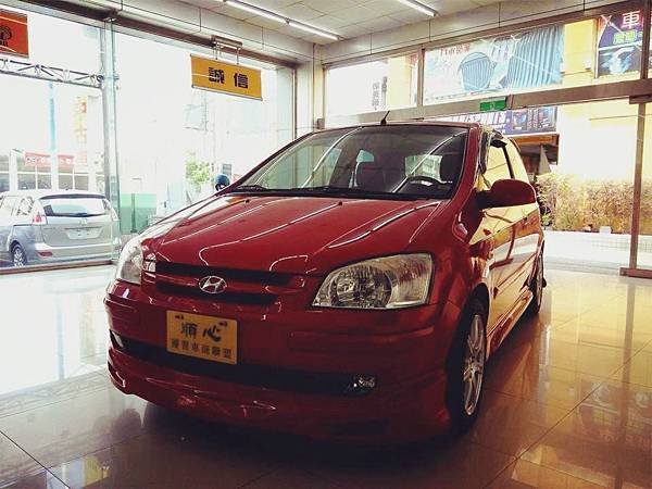 【佳世達汽車】2005 HYUNDAI GETZ 紅