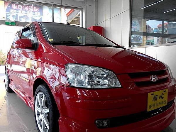 【佳世達汽車】2005 HYUNDAI GETZ 紅