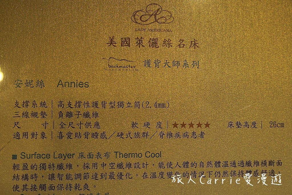 IMG_4096.jpg - 【寢具】美國萊儷絲名床LADY AMERICANA～如何挑枕頭、睡好床？多款系列符合個人需求