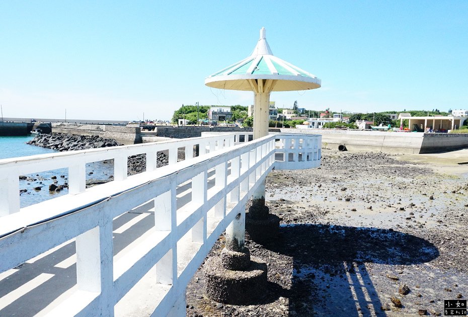 【澎湖西嶼景點】小池角雙曲橋,不一樣的小曲橋,乾潮小曲橋紀錄