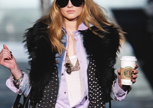 fashion and starbucks