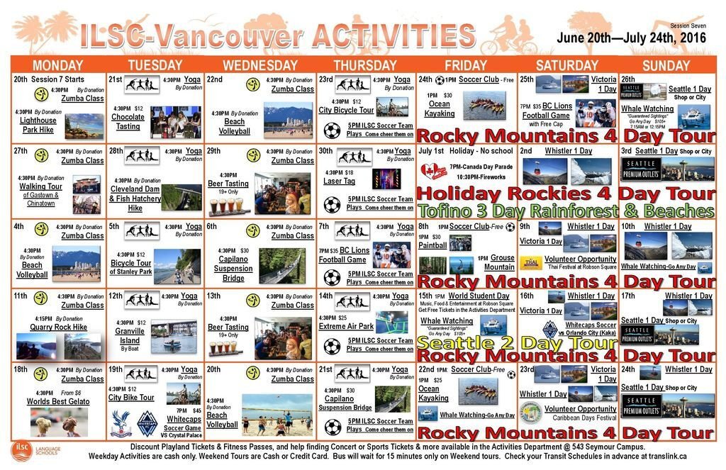 ILSC 2016 June Activity