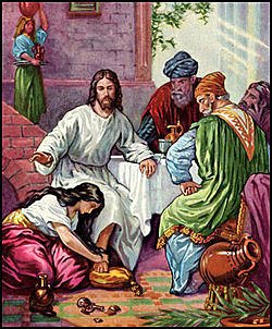 A Sinful Woman Washes Jesus Feet有罪的女人用香膏抹耶穌的腳lavistachurchofchrist org.jpg