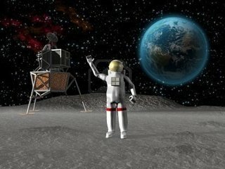 astronaut-waving-on-the-moon-with-earth太空人us 123rf com.jpg