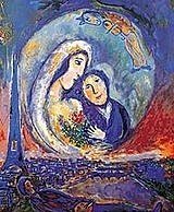 白俄羅斯猶太裔畫家夏卡爾Marc Chagall愛的作品 (4).jpg