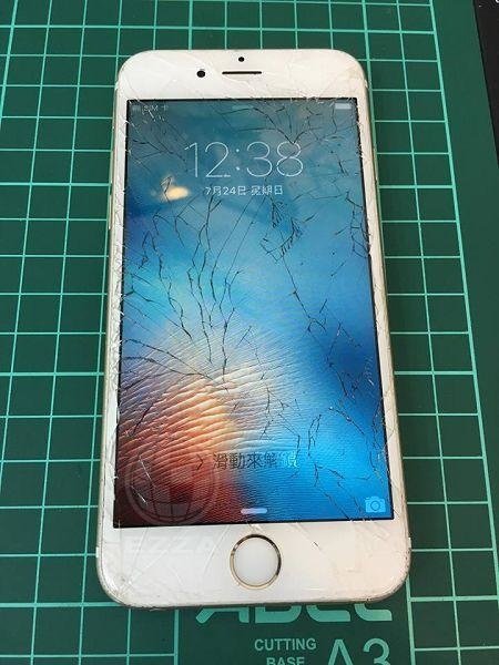 iphone6S 面板破裂嚴重