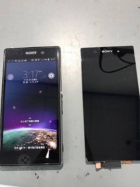 SONY Z1觸控失效