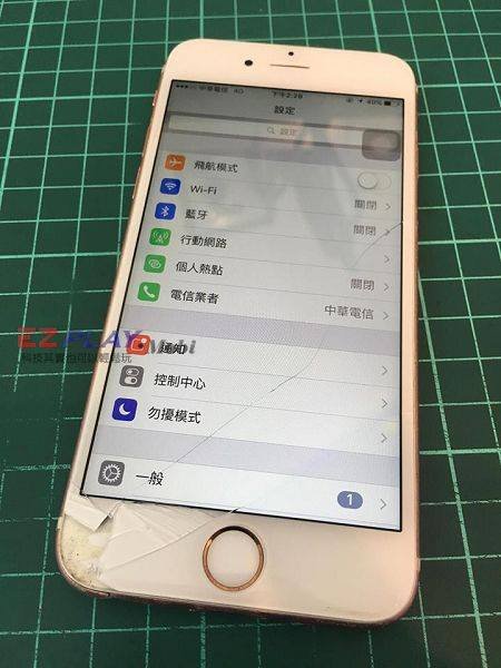 iphone6S面板破裂