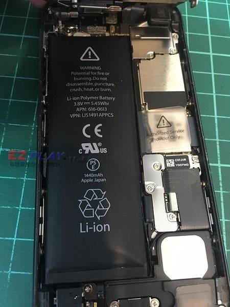 iphone5電池膨脹