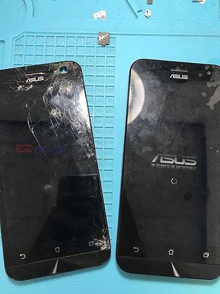 5吋華碩ZenFone2摔爆了