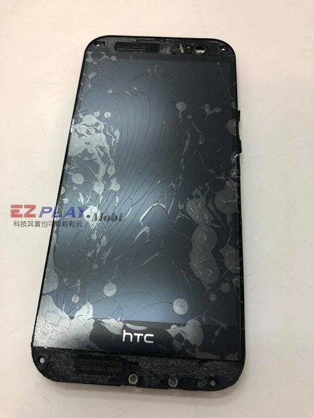 HTC M8面板破裂