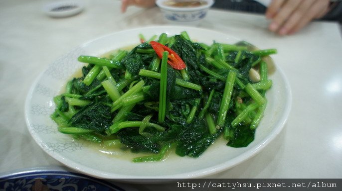 DSC03341 老牌山東水餃大王-炒青菜_resize.JPG