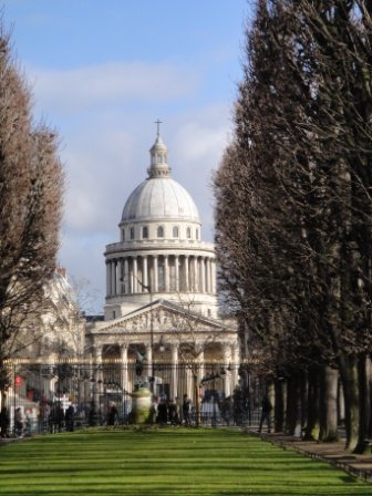 from the Luxembourg park