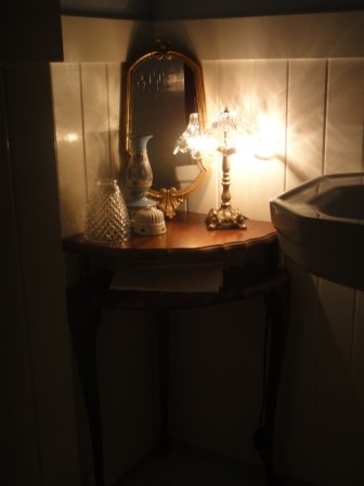 toilet corner