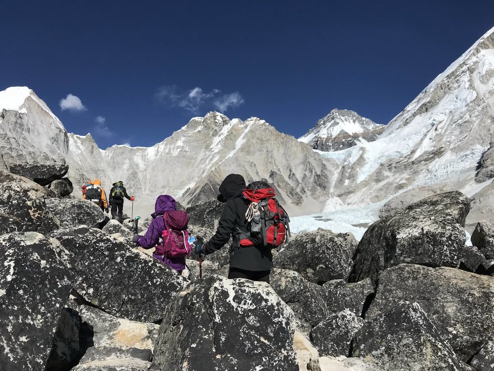 尼泊爾：聖母峰基地營健行 -7 Lobuche（羅布崎）→G