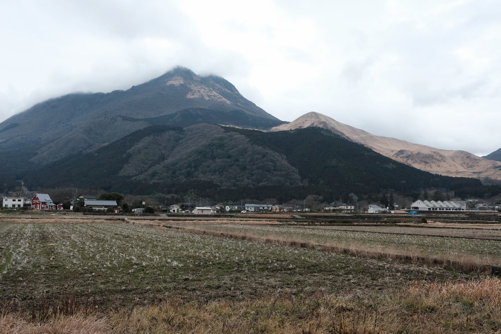 日本九州-由布岳