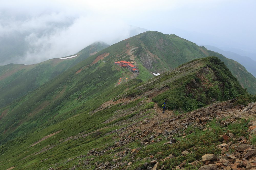 日本：後立山連峰之3～五竜岳與八峰キレット