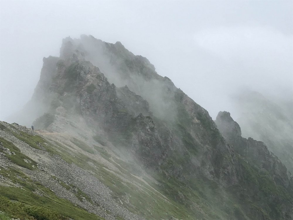 日本：後立山連峰之3～五竜岳與八峰キレット