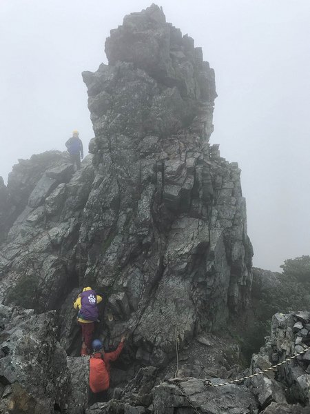 日本：後立山連峰之3～五竜岳與八峰キレット