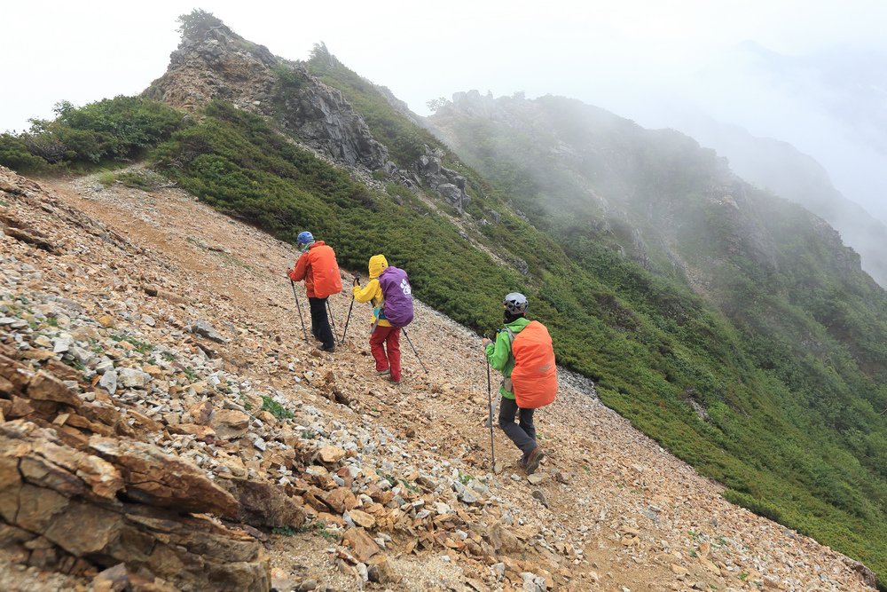 日本：後立山連峰之3～五竜岳與八峰キレット