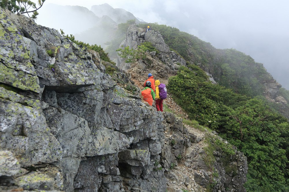 日本：後立山連峰之3～五竜岳與八峰キレット