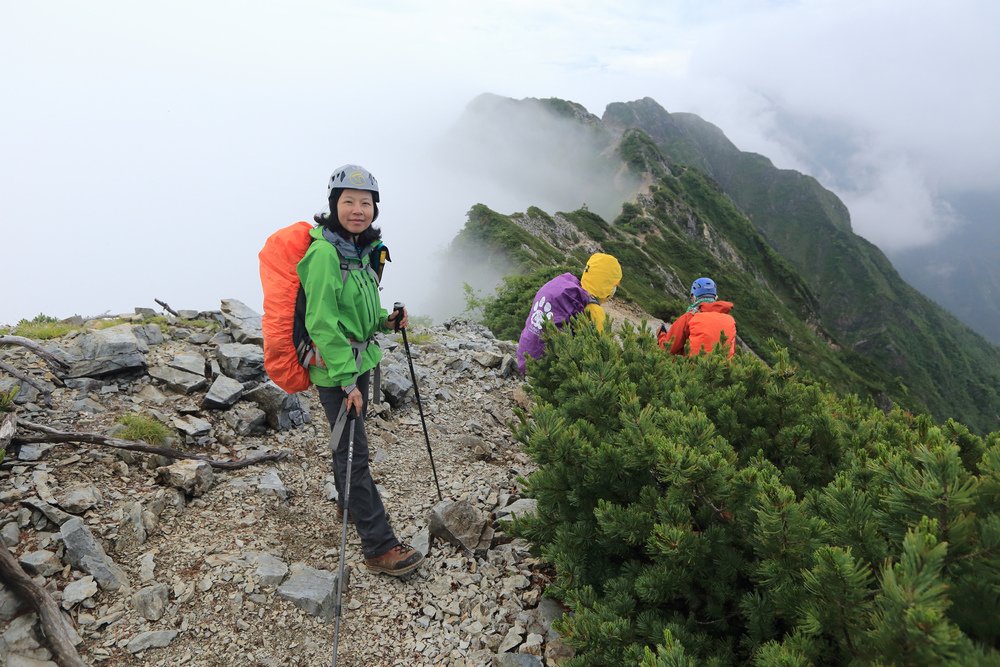 日本：後立山連峰之3～五竜岳與八峰キレット