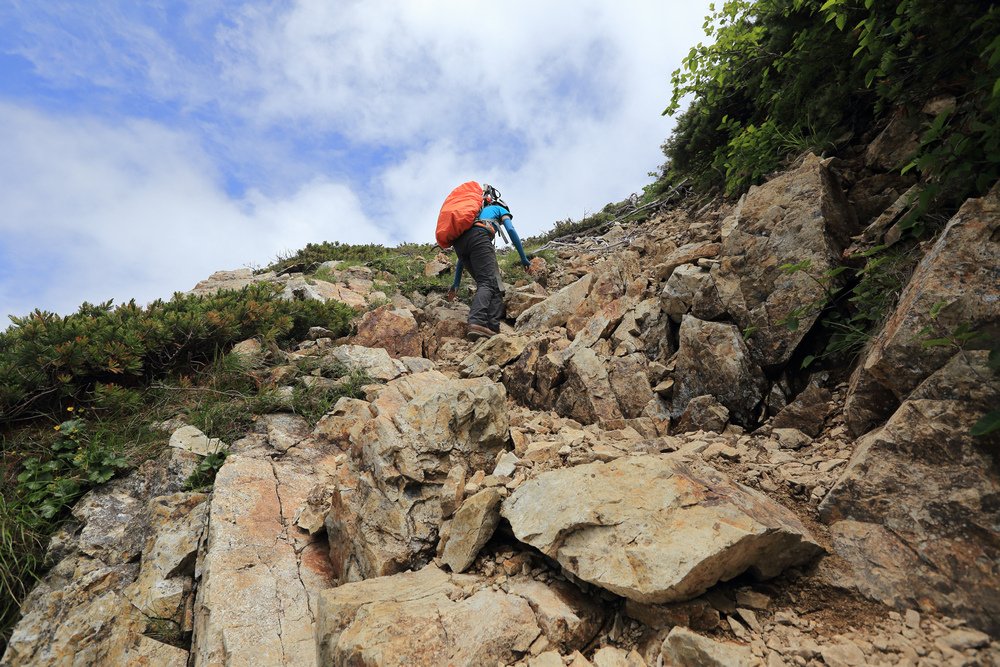 日本：後立山連峰之3～五竜岳與八峰キレット