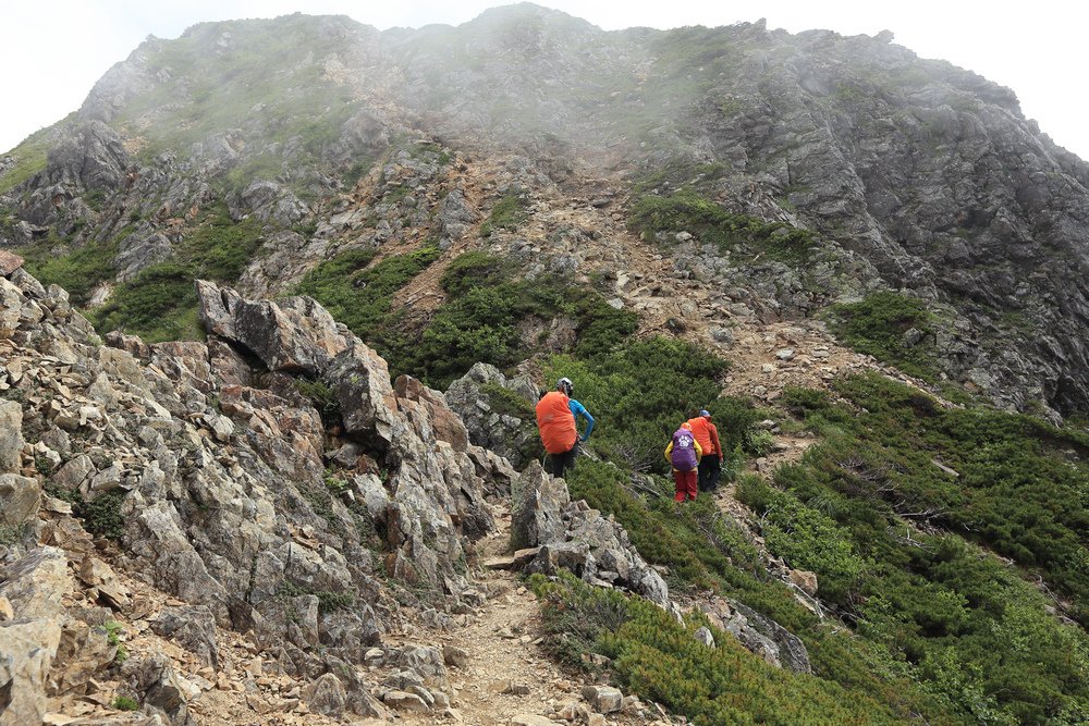 日本：後立山連峰之3～五竜岳與八峰キレット