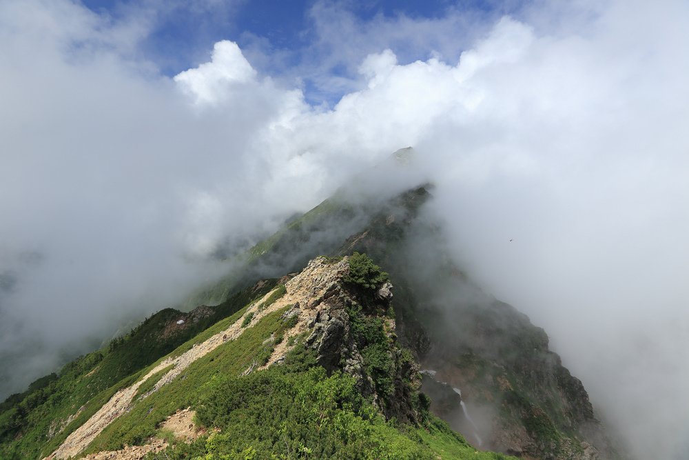 日本：後立山連峰之3～五竜岳與八峰キレット