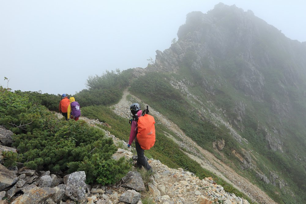 日本：後立山連峰之3～五竜岳與八峰キレット