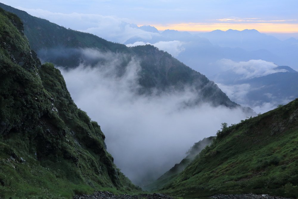 日本：後立山連峰之3～五竜岳與八峰キレット