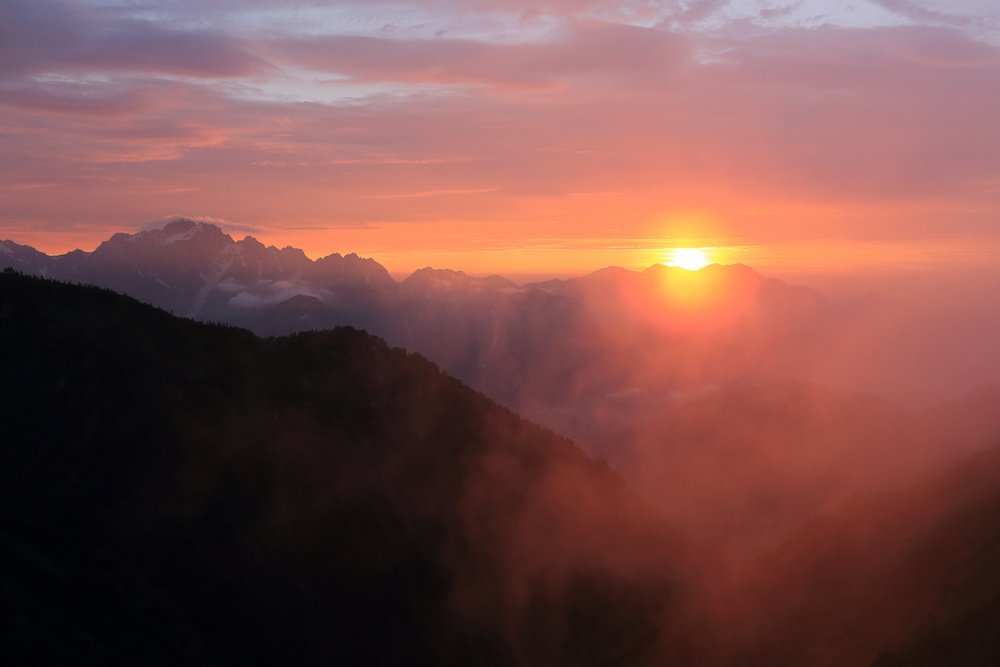 日本：後立山連峰之3～五竜岳與八峰キレット